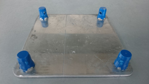 Traversenelement Eurotruss FD34, Bodenplatte kurz